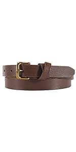 Carhartt Women's Casual Rugged Belts, Available in Multiple Styles, Colors & Sizes
