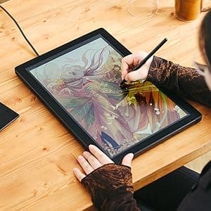 Wacom Cintiq 16 Drawing Tablet with Screen, 16 inch Display, Pro Pen 3 (Battery-Free), 100% sRGB Pen Display for Artists, Designers, Animation, Game Dev, Works with Mac, PC