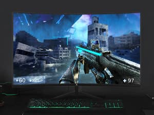 Z-Edge 27 inch Curved Gaming Monitor, FHD 1080P 240Hz 280Hz Curved 1500R Computer Monitor, Fast MPRT 1ms, FreeSync, Low Blue Light, 350nits, 16.7M Colors, 4000:1 Contrast, UG27P 2X DP and 2X HDMI