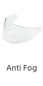ILM Full Face Motorcycle Street Bike Helmet with Removable Winter Neck Scarf + 2 Visors DOT Model ILM-313 (L, Matte Black)