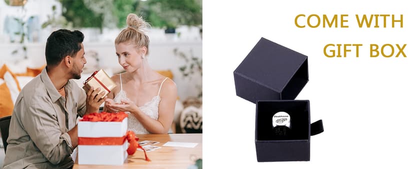 Him Her Couple Gifts for Boyfriend Girlfriend Food Decider 11th Anniversary Steel Date Night Gifts for Husband Wife for Wedding Christmas Valentines Birthday for Women Men