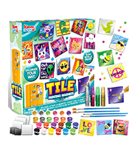 JOYIN Rock Painting Kit for Kids, Arts and Crafts for Girls & Boys Ages 6-12, DIY Supplies for Painting Rocks, Easter Craft Kits Art Set, Toddler Birthday Christmas Presents, Family Indoor Activity