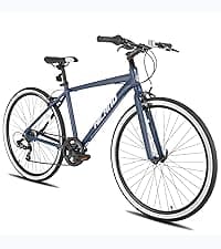 HILAND 700c Road Bike 14 Speed, Aluminum Frame Racing Bike, City Commuter Bicycle for Men Women