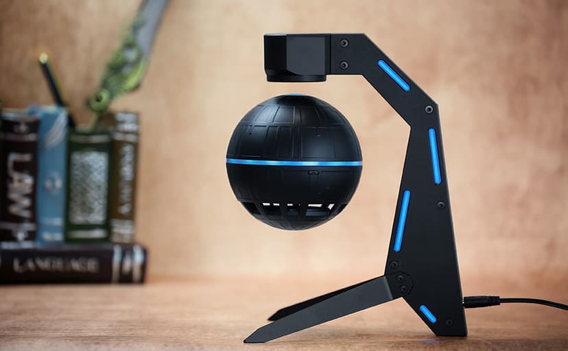 Magnetic Levitation Bluetooth Speaker,Playing Music and Floating in The air,with 5W Louder Sound,Bluetooth 5.1,Cool Tech Gadgets for Men,Unique Gifts for Home Office Decor