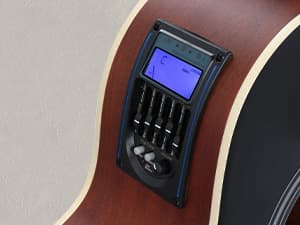 GLARRY 36in Acoustic Electric Guitar Beginner Kit with 15W Amp, 5-band EQ Dreadnought Design 6 Strings Electric Acoustic Guitar with Bag, Strap, Picks, Strings, Wrench (Black)