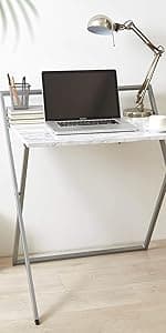 Urban Lifestyle Swivel Mesh Desk Chair, 21D x 21W x 33H in, White
