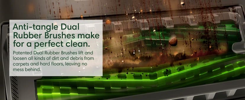 iRobot Roomba Max 705 Vac Robot Vacuum + AutoEmpty Dock - Extreme Power-Lifting Suction, Anti-Tangle Dual Rubber Brushes, Self-Empties, Recognizes and Avoids Obstacles, LiDAR Navigation