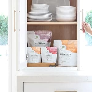 Grab Green Stoneworks Laundry Detergent Pods Sample Kit, 10 Count, Birch Branch, Fragrance Free Rain, Oak Tree, Olive Leaf, Rose Petal Scents, Plant a Tree