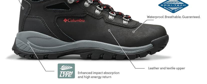 Columbia Women's Newton Ridge Plus Waterproof Hiking Boots