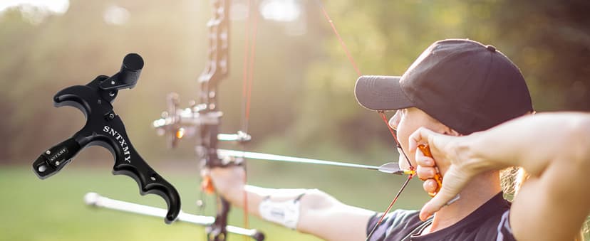 sntxmy Bow Release for Compound Bow, Archery Release Trigger, Compound Bow Release, Thumb Release.