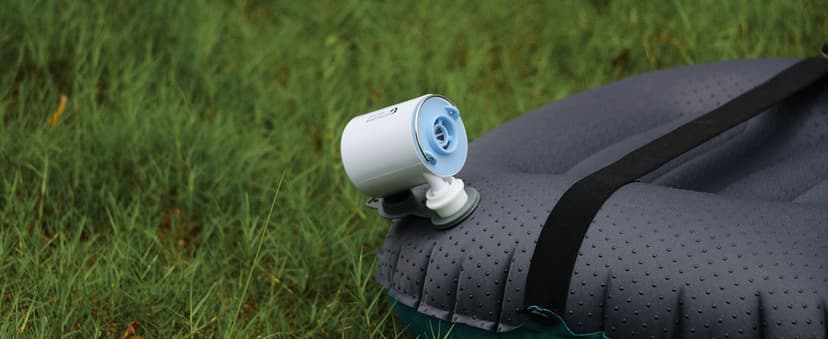 FLEXTAILGEAR Portable Air Pump for Inflatables, 2.82oz Classic Tiny Air Pump, Rechargeable Electric Air Pump to Inflate Deflate for Camping Gear Pool Floats Air Mattress Vacuum Storage Bags