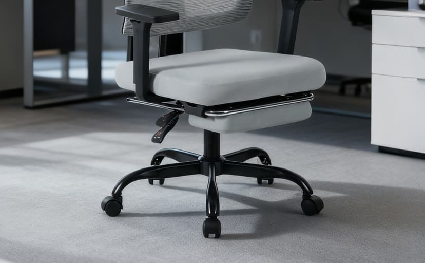 28 Inch Heavy Duty Office Chair Base with 5 Casters, Reinforced Metal Chair Feet, Universal Gas Cylinder Fit, for Swivel/Computer/Criss Cross Chairs