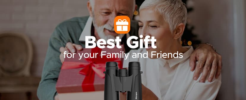 Adorrgon 12x42 HD Binoculars for Adults High Powered with Phone Adapter, Tripod and Tripod Adapter - Large View Binoculars with Clear Low Light Vision - Binocular for Bird Watching Cruise Travel