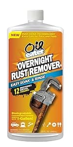 Orange Cleaner Degreaser, 1-Gallon Concentrate for Oil Removal, Grease Stains and Heavy Duty Automotive, Outdoor, Floor Cleaning, Grease & Gunk