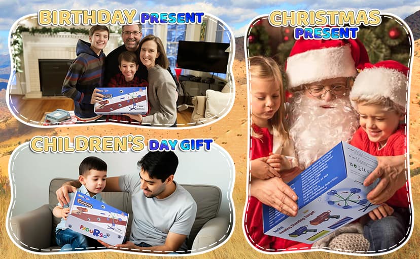 2-Player Shooting Game Toy,Foam Dart Toy Gun with Auto Reset Rotating Shooting Target,Ideal Gift for Kids Ages 4, 5, 6, 7, 8,9,10+