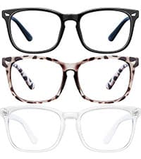 hunsquer Blue Light Glasses for Women Blue Light Blocking Glasses Men Computer Gaming Blue Screen Glasses Mens Blue Light Blocker Glasses