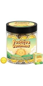 Positive Coffee Jar with 60 Affirmation Cards, Coffee Gifts For Women and Men, Dad, Mom, Coffee Themed Lover Gift, Emotional Support Latte, Cheer Up Funny Gag Gifts for Best Friends, Coworkers B0F6SGJJKC