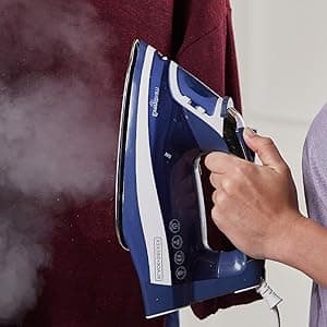 BLACK+DECKER One Step Steam Iron, EvenSteam Soleplate & Smart Steam Control with Easy-Fill Water Tank and 3-way Automatic Shutoff