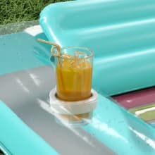 Jasonwell 4 in 1 Inflatable Tanning Pool Lounger Float - Sunbathing Lounge Floatie Raft Toys, Water Filled Tanning Bed Mat Pad Blow Up Kiddie Pool with Ball Pit for Adult, Kids (L)