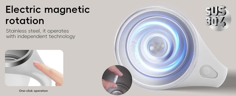 Initial Magnetic Stirring Coffee Mug Stainless Insulated Travel Cup Women Xmas Birthday Ideas Gift New Step Bonus Mom Daughter Son Law Unique Who Have Good Special Busy Useful Adult Custom Present,S