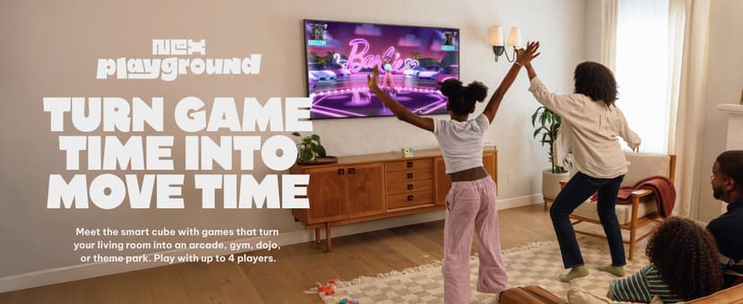 Nex Playground - The Active Play System for Kids & Families Where Indoor Physical Activity Meets Interactive Family Fun and is Great for Gaming Nights, Parties and Playdates