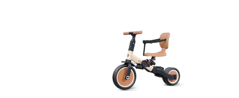 Toddler Trike with Push Handle Lets Parents Steer and Converts to Balance Bike, Fun Outdoor Toy for Boys and Girls, Khaki newyoo TR007 5-in-1 Tricycle for Toddlers 1-3, Toddler Bike, Birthday Gift B0CWLTLC2F