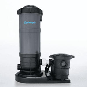 Doheny's 1.5 HP Above Ground Swimming Pool Pump | 115V, 83 GPM (1.2 THP) | Stainless Steel Shaft, Reinforced Thermoplastic, Low-Noise, High-Efficiency | 1.5" Internal & 2.5" External Threading