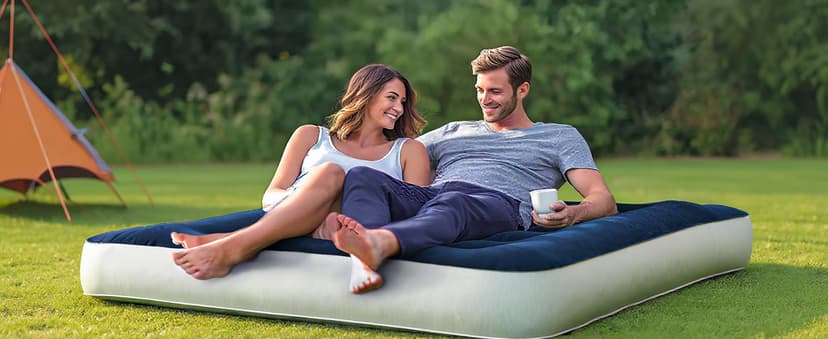 Air Pump Electric for Pool Inflatables: MAXEVER Portable Inflator Deflator for Outdoor Camping - 110V~120V