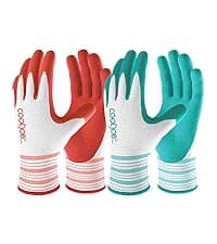 COOLJOB Thorn Proof Rose Pruning Garden Gloves for Men, Long Sleeve Padded Yard Work for Bush, Blackberry, Cactus, Heavy Duty/Puncture Resistant/Machine Washable, Large, Navy