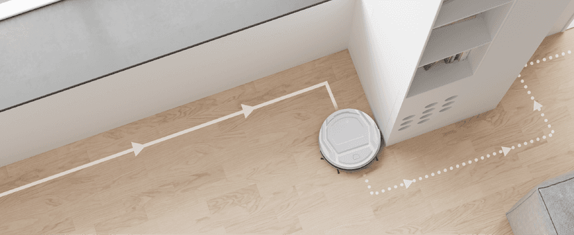 Lefant Robot Vacuum Cleaner, Strong Suction, 120 Mins Runtime, Slim, Low Noise, Automatic Self-Charging, Wi-Fi/App/Alexa Control, Ideal for Pet Hair Hard Floor and Daily Cleaning, M210