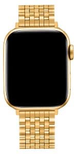 Slim Watch Band Compatible with Apple Watch 41mm 45mm 42mm 44mm 40mm 38mm Metal Stainless Steel Watchband Suitable for iWatch 10/9/8/7/6/5/4/3/2/1/SE Series Women Luxury Strap