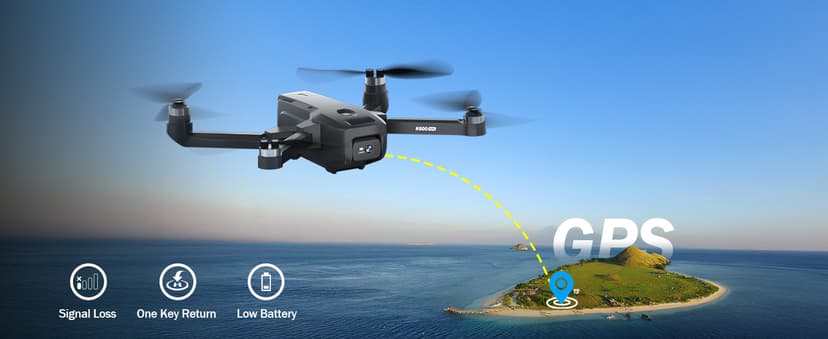 GPS Drone with EIS Camera 4.5" LCD Screen on Controller, FPV Drones Al Track&Orbit Mode with Professional with Auto Return Follow Me for Adult Beginner, GPS Brushless Drone Long Range Circle Fly,Under 249g