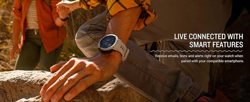 Garmin Garmin Instinct 2 Solar, Smaller-Sized Rugged Outdoor Watch with GPS, with Solar Charging Capabilities, Built for All Elements, Multi-GNSS Support, Tracback Routing and More, Graphite