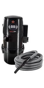 BISSELL Garage Pro Wall-Mounted Wet Dry Car Vacuum/Blower With Auto Tool Kit, 18P03 , Gray