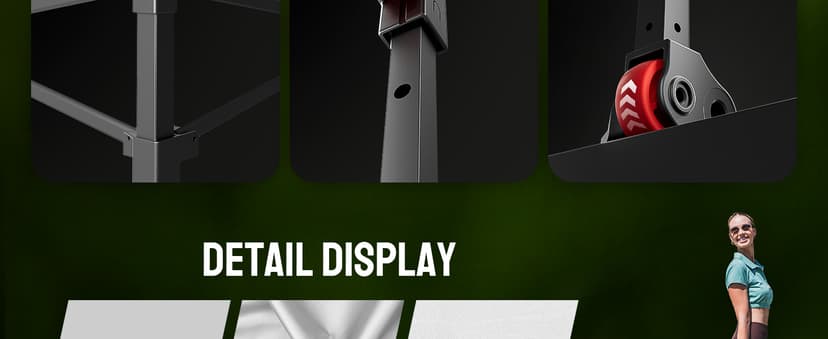 CROWN SHADES 10x10 Pop Up Canopy Tent - Patented Center Lock One Push Instant Outdoor Canopy Beach Tent with STO-N-Go Bag 8 Stakes & 4 Sand Bags,Black