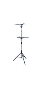 Honey-Can-Do Collapsible Clothes Drying Rack – Durable, Space-Saving Laundry & Towel Rack, Sturdy Clothing Rack for Hanging Clothes Indoors & Outdoors, Steel