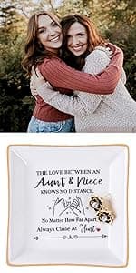 Grandma Birthday Gifts from Granddaughter Grandson, Gift for Grandma Jewelry Ring Dish Blessed to have a grandma like you, Mother's Day Christmas Valentines Day Gifts for Grandma Nana