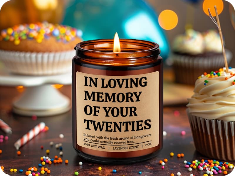 Gifts for 30 Year Old Woman, Man, Funny 30th Birthday Candle, 1996, Turning 30 Gifts Ideas for Friend, Daughter, Son, Brother GSPY Candle, 30th Birthday Gifts for Women, Men, Her, Him, 30 Year Old Bday B0FK4X2CKJ