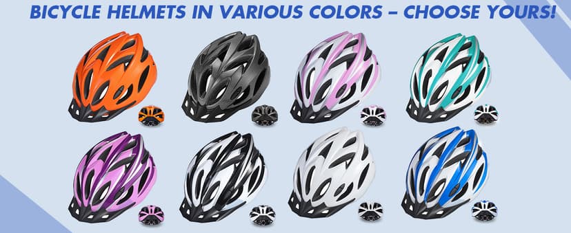 Zacro Adult Bike Helmet Lightweight for Men Women Comfort with Pads&Visor, Certified Bicycle Helmet for Adults Youth Mountain Road Biker