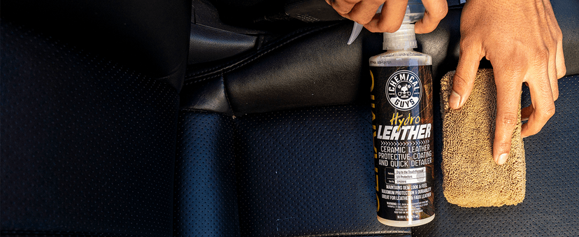 Chemical Guys SPI22916 HydroLeather Ceramic Leather Protective Coating for Car Interiors, Furniture, Apparel, Boots, and More (Works on Natural, Synthetic, Pleather, Faux Leather and More) (16 fl oz)