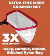 ProTuff 22" Pool Brush Head – Comes Sturdy Bristles, Tough on Algae, Dirt & Grime – Cleans 3X Faster – Extra-Wide Pool Scrubber Brush with Pole Attachment Option