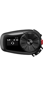 Sena SMH10-11 Motorcycle Bluetooth Headset/Intercom Communication System with Universal Microphone Kit (Single)