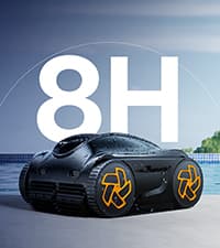 (2026 Upgrade) iGarden Pool Cleaner K60, 6H Cordless Robotic Pool Vacuum for Inground & Above Ground Pools, AI Timer, Smart Navigation, Floor, Walls&Waterline Scrubber, Touchscreen, Auto-Parking