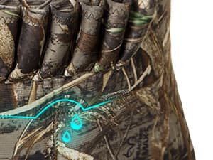TIDEWE Hunting Waders with Boot Hanger & 600G Insulation, Waterproof Cleated Neoprene Bootfoot Fishing Chest Waders