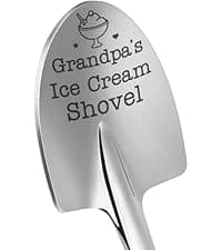 Fathers Day Husband Gifts from Wife - Funny Father's Day for Him Dad Daddy Grandpa Boyfriend Anniversary Birthday Gifts for Men, To My Husband Lover I Love You Gift Husband's Ice Cream Shovel