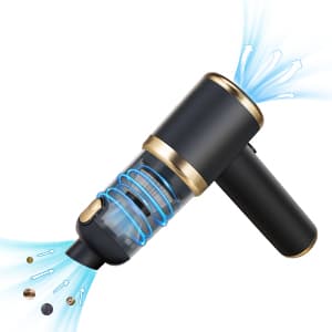 ZLieatmp Bug Vacuum Catcher,12000Pa Handheld Car Vacuum Cleaner,Suction/Blow/Charge/Extract/4-In-1 Portable Cordless Vacuum Cleaner,30-Minute Run Time Suitable for Home,Indoor and Outdoor Cleaning