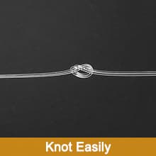 Anezus Fishing Wire for Hanging, Clear Fishing Line Invisible String Strong Monofilament Line for Hanging Decorations and Crafts