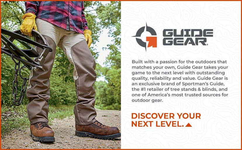 Guide Gear Men's Upland Brush Pants, Hunting, Tactical, Hiking, Natural, Size M