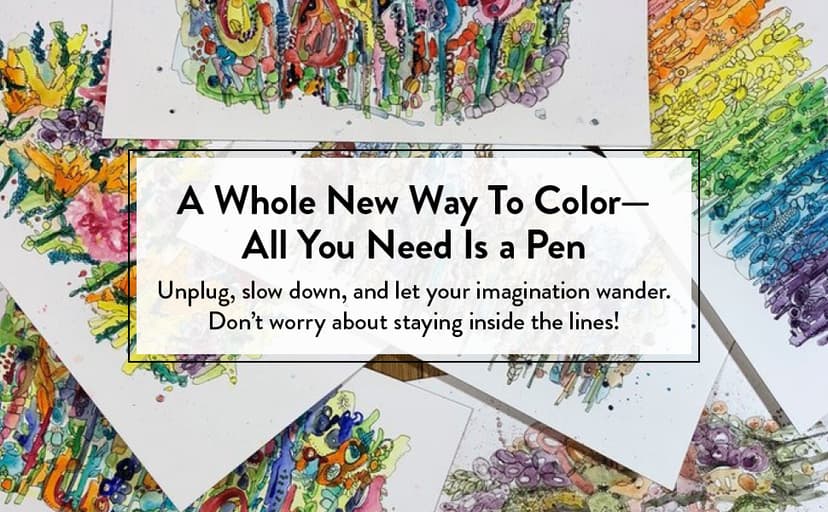 The Reverse Coloring Book™: The Book Has the Colors, You Draw the Lines! 1523515279