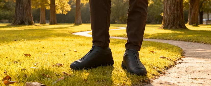 ydfagak Shoe Covers Waterproof Reusable Foldable Not-Slip Rain Shoe Covers with Zipper,Shoe Protectors Overshoes Rain Galoshes for Kids Men and Women